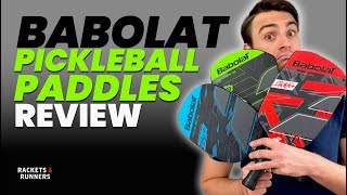 How GOOD are these new Babolat Pickleball Paddles 2024 Babolat Paddles Review  Rackets amp Runners [upl. by Cown511]