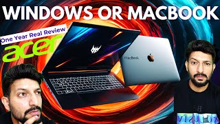 Macbook vs Acer Predator Helios Neo The SHOCKING Difference After 1 Year [upl. by Iturk]