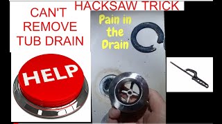 How to remove a broken tub flange with the best tub flange extractor on the planet Rectorseal [upl. by Ecerahc]