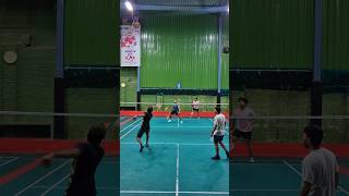 Amazing Deception Shot 👌🔥 badminton badmintonindonesia badmintonindia [upl. by Reahard]