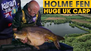 Catch Huge UK Carp  Holme Fen Fishery  Big Fish Tactics [upl. by Hepza493]