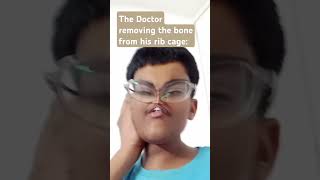 The Doctor removing the bone form rib cage meme funny fypeathscam2022 zachdfilms [upl. by Yojenitsirk495]