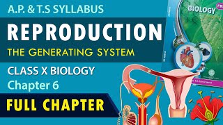 Class 10 Reproduction fullchapter Explanation in Telugu  10th Biology Chapter 6 AP amp TS Syllabus [upl. by Akienaj]