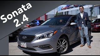 Hyundai Sonata Limited Navi 2016 a Prueba  Naturalmente Aspirado [upl. by Jeffers]