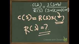 Impulse response of a transfer function [upl. by Kentigerma]