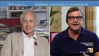 Referendum taglio parlamentari il confronto tra Marco Travaglio e Carlo Calenda [upl. by Ramu]