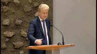 Inbreng Geert Wilders bij debat over het eindverslag van de informateur [upl. by Cenac160]