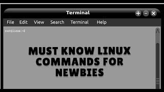 Must Know Linux Commands for Newbies [upl. by Etnemelc]