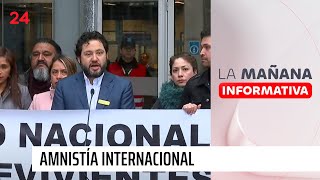 Amnistía Internacional quotMiles de personas vieron truncadas sus vidasquot  24 Horas TVN Chile [upl. by Sonitnatsok361]