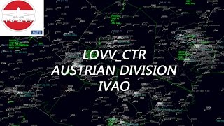 Livestream IVAO ATC  Wien Radar LOVVCTR  LOWS  LHBP Airbridge EVENT [upl. by Haines869]