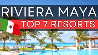 Top 7 BEST All Inclusive Resorts in Riviera Maya Mexico 2024 [upl. by Yessak953]