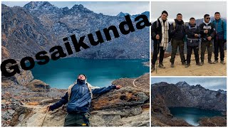 Gosaikunda Trek  3 Days vlog  November [upl. by Suivart]