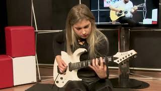 Isa Nielsen  Holy Wars  Megadeth  Guitar playthrough [upl. by Aryad]