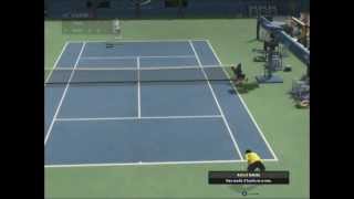 Rafael Nadal vs Stanislas Wawrinka  US Open 2013 Last 16  Top Spin 4 [upl. by Fornof]