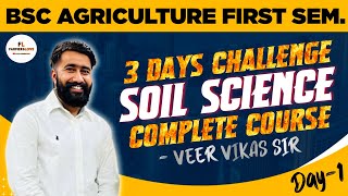 FUNDAMENTALS OF SOIL SCIENCE BSC AGRICULTURE FIRST SEMESTER 1ST YEAR COMPLETE TOPICS 1ST CLASS [upl. by Acie]