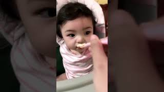 My Babylove Chrisanty Loves to eat 🥰 [upl. by Mathian]