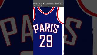 PSG 2025 AS AN NBA JERSEY [upl. by Annerb]