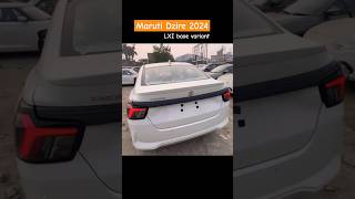 Maruti Dzire 2024 White color LXI variant dzire2024 marutidzire shorts trending viral sedan [upl. by Filia]