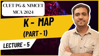 Lecture 5  K  Map  NIMCET  CUET 2024 cucetpreparation [upl. by Otsenre]