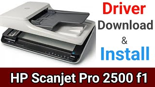 How to Install HP Scanjet Pro 2500 f1 Scanner Easily [upl. by Oleusnoc]