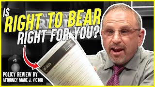 Right to Bear Policy Review by Attorney Marc J Victor [upl. by Enneibaf]