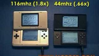 Pictochat with Overclocked amp Underclocked Nintendo DS [upl. by Anilef]