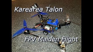 Karearea Talon  FPV Maiden Flight [upl. by Olegnaed63]