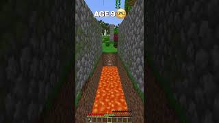 POV Toxic Friend at Different Ages もういいよ minecraft shorts meme [upl. by Enaerb399]