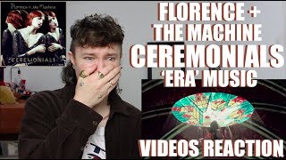 FLORENCE  THE MACHINE  CEREMONIALS ERA MUSIC VIDEOS REACTION [upl. by Shawna]