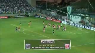 Atlético Mineiro 2  2 Internacional Copa Libertadores 2015 [upl. by Dituri]