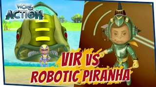 VIR The Robot Boy Cartoon in Hindi EP76B  Full Episode  Hindi Cartoons For Kids Wow Kidz Action [upl. by Blodget]