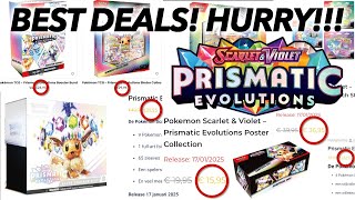 THE BEST DEALS ON PRISMATIC EVOLUTIONS HURRY [upl. by Frederick]