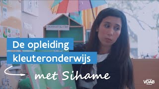 Opleiding kleuteronderwijs met Sihame [upl. by Aloibaf]