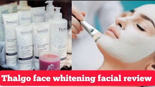 Thalgo facial reviewThalgo whitening facial  Thalgo facial for acne Shazia health beauty official [upl. by Cecilla]