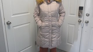 REVIEW Orolay Womens Puffer Down Coat Winter Long Jacket [upl. by Hcelemile]