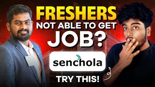 Helping Freshers to get IT Job  Senchola University 🤯  Founder  Sathishkumar Selvaraj [upl. by Cob736]