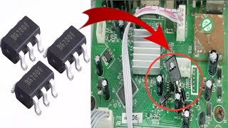 How To Repair Dead Satellite Receiver 5 Points Regulator IC  Receiver Repairing Red Light Issue [upl. by Ally]