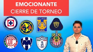 EMOCIONANTE cierre de torneo LIGA MX LIGUILLA y play in en el FUTBOL MEXICANO [upl. by Aymahs675]