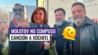 XÓCHITL GÁLVEZ presume que MOLOTOV le hizo una CANCIÓN 🫠🤭 la banda la desmiente 🥴😅 [upl. by Gearalt]