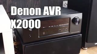 Denon X2000 Unboxing Video deutsch [upl. by Thomasin]