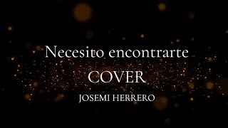 NECESITO ENCONTRARTE  Josemi Herrero Lyric Video [upl. by Lizned411]