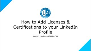 How to Add a Certificate to LinkedIn  4K [upl. by Eniawed]