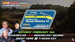 TireRackcom ChampCar Endurance Series®  2024 Season Opener TireRackcom Road Atlanta 14 Part 1 [upl. by Nodnal682]