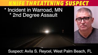 Knife Threat Incident In Warroad Minnesota [upl. by Nylarej758]