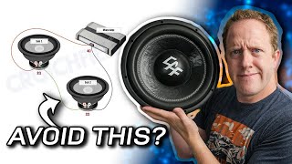 Should you AVOID this subwoofer wiring style SERIES Issues Explained [upl. by Lori615]