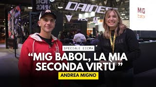 Andrea Migno quotMi mancano le corse il podcast Mig Babol è la mia seconda virtùquot [upl. by Namyl749]