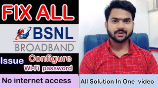 Bsnl Wifi No Internet Problem Solve  Fix Identifying Network [upl. by Padraig]