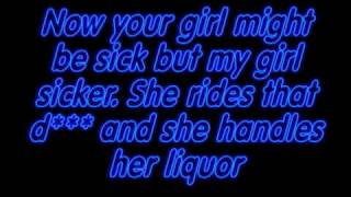 My Chick Bad  Ludacris amp Nicki Minaj Lyrics on Screen [upl. by Llerdnam]