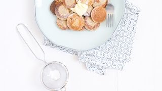 Recept Poffertjes van Banaan en Ei [upl. by Eniruam24]