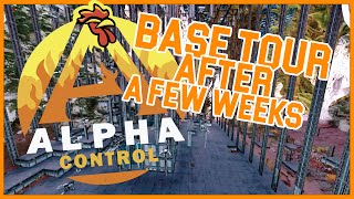 A FEW WEEKS IN BASETOUR  ALPHA CONTROL  ARK ASCENDED  OFFICIAL PVP [upl. by Holladay]